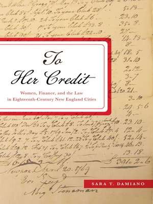 cover image of To Her Credit
